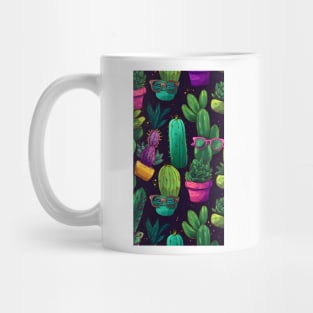 Cactus man gift art design Mug